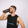 Ed-drinking-protein-shake-healthy-man-meal-replacement Healthy Man Shaker