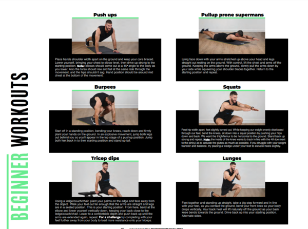 ebook-exercises 28 Day Fitness Challenge Plan and eBook